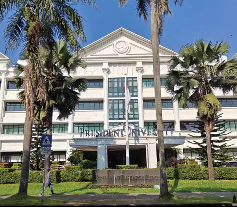 总统大学 · 校园景色